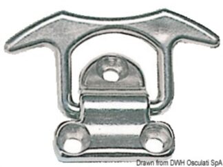 Osculati 39.866.85 Bitta Abbattibile 48X49 Mm anelli e golfari