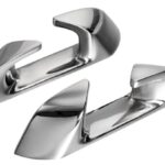 Osculati 40.323.12 Passacavo Inox Capri Angolato 120Mm (Sx+Dx) passacavi in acciaio inox serie capri