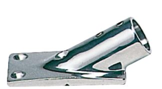 Osculati 41.113.00 Base Inox Inclinata 30° 22 Mm basi e raccordi pulpito in acciaio inox