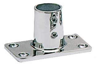 Osculati 41.113.25 Base Inox Diritta Quadra 25 Mm basi e raccordi pulpito in acciaio inox