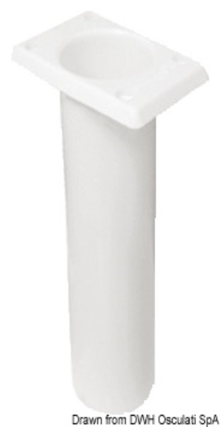 Osculati 41.164.02 Portacanne Polipr. Quadrato Uv Stab. Bianco 230 Mm portacanne e accessori