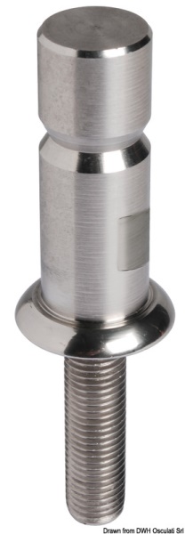 Osculati 41.173.30 Basetta Candeliere 30 X 2 Mm candelieri e basette