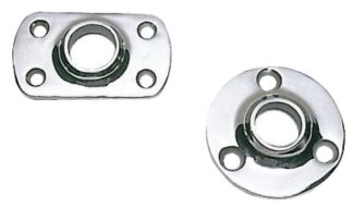 Osculati 41.255.25 Base Pulpito Tonda 90° 25 Mm basi e raccordi pulpito in acciaio inox