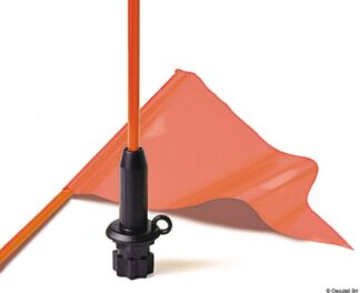 Osculati 41.327.00 Flag Whip & Pennant Black Base bandiera di segnalazione railblaza starport