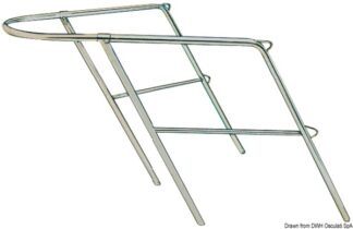 Osculati 41.671.00 Pulpito Prua Inox 78X110x60 Cm pulpiti in acciaio inox