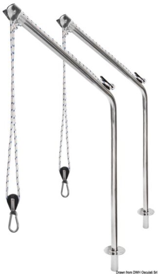 Osculati 42.352.01 Gruetta Sfilabile gruette fisse e telescopiche