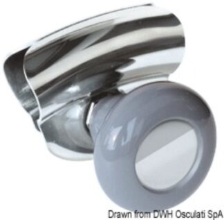 Osculati 45.134.02 Manopola Grigia volanti e timoni