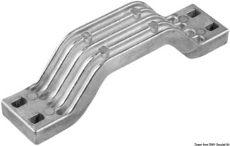 Osculati 43.254.01 Anodo Alluminio Yamaha 100/300 Hp anodi per motori yamahamariner