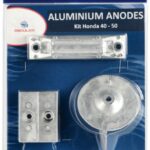 Osculati 43.291.66 Kit Anodi Fuoribordo Alluminio Honda 40/50 Hp anodi per motori honda