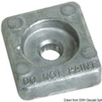 Osculati 43.292.03 Piastrina Magnesio Per Honda 8/20 Hp anodi per motori honda