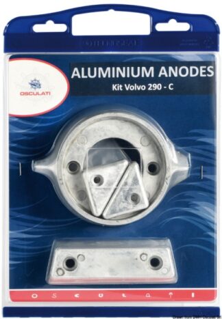 Osculati 43.343.01 Kit Volvo 290 Alluminio anodi per motori volvo
