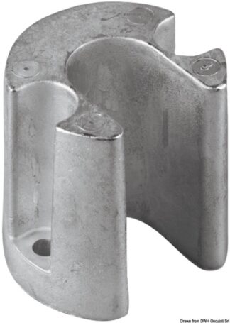 Osculati 43.424.31 Anodo Magnesio Piede Bravo/Blackhawk anodi per motori mercury mariner mercruiser