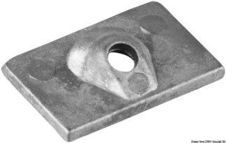Osculati 43.433.01 Anodo Fb Mercury/Mariner 6/15 Hp anodi per motori mercury mariner mercruiser
