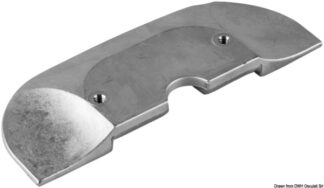 Osculati 43.435.10 Anodo Piastra Alphaone E/Fb anodi per motori mercury mariner mercruiser