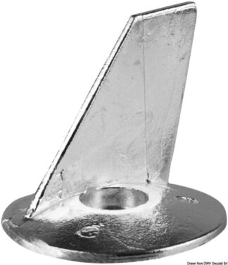 Osculati 43.640.02 Anodo Pinna Tohatsu 25/50Hp anodi per motori tohatsu nissan