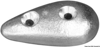 Osculati 43.701.00 Anodo Saponetta 300 G anodi