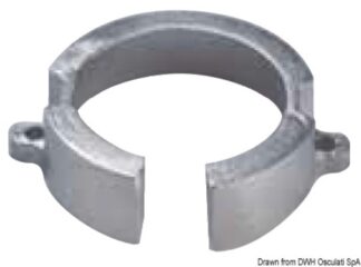 Osculati 43.806.18 Anodo Asse Elica Mercruiser Bravo I anodi per motori mercury mariner mercruiser