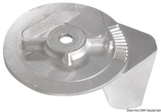 Osculati 43.822.15 Anodo Mercury Pinna 25/50 Hp Zinco anodi per motori mercury mariner mercruiser