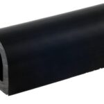 Osculati 44.020.00 Profilo Pvc Nero 70 X 70 Mm  (Barra 2 M) profili per banchine e pontili