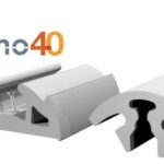 Osculati 44.046.00 Profilo Parabordo Bino 40 Grigio - 12 Mt profili bottazzo in pvc ed alluminio anodizzato