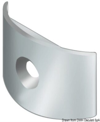 Osculati 44.063.35 Coprigiunta Sphaera 35 Inox profili bottazzo in acciaio inox e basi pvc