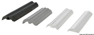 Osculati 44.481.45 Base Pvc Grigia Per Profilo 20 Imbutito profili bottazzo in acciaio inox e basi pvc