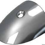 Osculati 44.484.02 Terminale Parabordo 56,5 X 30 Mm profili bottazzo in pvc ed alluminio anodizzato