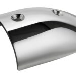 Osculati 44.484.36 Terminale Per Profilo 28 profili bottazzo in acciaio inox e basi pvc