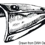 Osculati 44.485.01 Terminale Parabordo Ottone Cromato profili bottazzo in pvc ed alluminio anodizzato