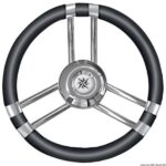 Osculati 45.137.01 Volante C Inox/Nero 350 Mm volanti e timoni