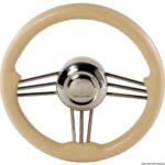 Osculati 45.173.36 Volante Inox+Poliuretano Crema 350 Mm volanti e timoni