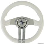 Osculati 45.158.31 Volante Bianco Razze Argento/Cromo volanti e timoni