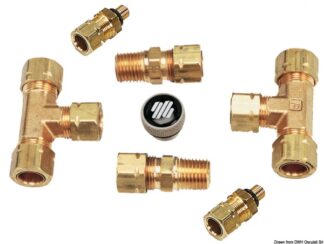 Osculati 45.290.16 Kit 95-2S timonerie idrauliche fuoribordo ultraflex in kit