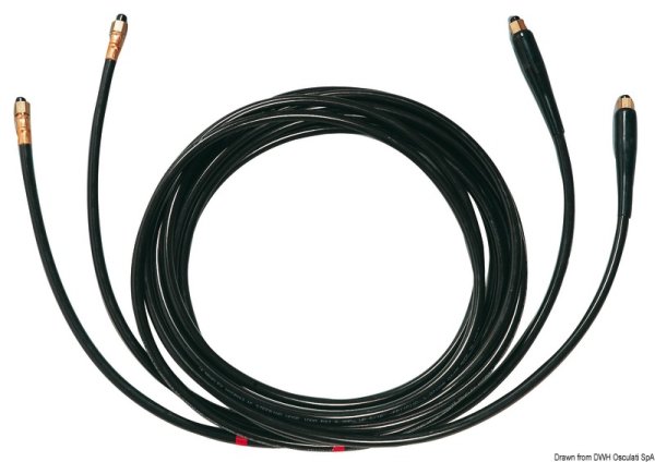 Osculati 45.290.93 Kit 2 Tubi Flessibili 15 M timonerie idrauliche per entrobordo ultraflex