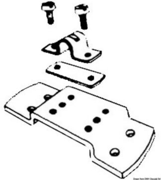 Osculati 45.488.01 Fermo Guaina L3 accessori per timonerie
