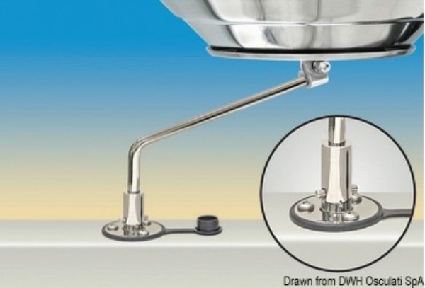 Osculati 48.512.06 Supporto Per Barbecue Magma A Filo Trincarino barbecue ed accessori magma