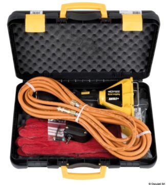 Osculati 46.177.00 Termopistola A Gas Propano Rafale Black Edition + teloni e coperture nautiche