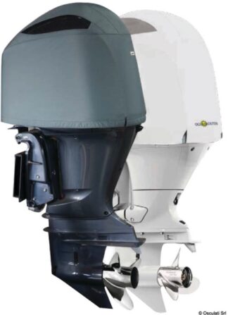 Osculati 46.541.56 Coprimotore Ventilato Bianco Per Yamaha Xto V8 5.6L tendalini e copertura