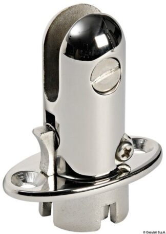 Osculati 46.670.20 Basetta Per Tendalino 54X29 Mm Ad Incasso accessori per tendalini in acciaio inox aisi 316