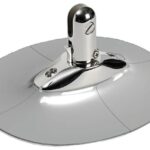 Osculati 46.670.40 Supporto Epdm Con Basetta 46.670.10 accessori per tendalini in acciaio inox aisi 316