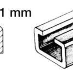 Osculati 46.786.03 Rotaia Per Scorrevoli 1 M 22X11mm accessori per tendalini in alluminio anodizzato