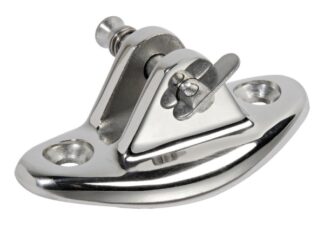 Osculati 46.863.00 Supporto Forcella Concavo Per Tubo 40 Mm accessori per tendalini in acciaio inox aisi 316