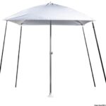 Osculati 46.891.01 Ombrellone "Parasol" Pieghevole Per Barca Bianco tendalini e copertura