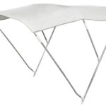Osculati 46.908.23 Tendalino 3 Archi Ø Mm 22 Cm 200/210 Bianco tendalini pieghevoli con struttura in alluminio anodizzato