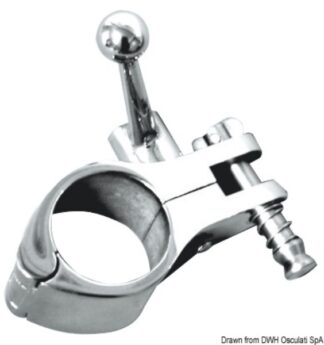 Osculati 46.978.50 Scorrevole Per Tubi 22 Mm accessori per tendalini in acciaio inox aisi 316