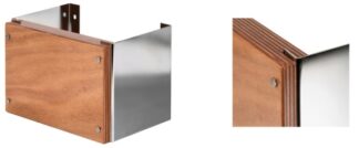 Osculati 47.377.00 Supporto Inox Fissaggio A Parete 12 Hp supporti motore bracket