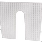 Osculati 47.763.93 Tavoletta Proteggi Poppa Plastica 45 X 36 Cm piastre di poppa