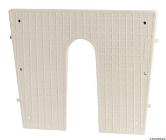 Osculati 47.764.93 Tavoletta Proteggi Poppa Ral 9010 43 X 35 Cm piastre di poppa