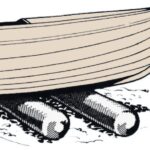 Osculati 47.934.00 Rullo Alaggio Pvc Scafi 200 Kg rulli alaggio