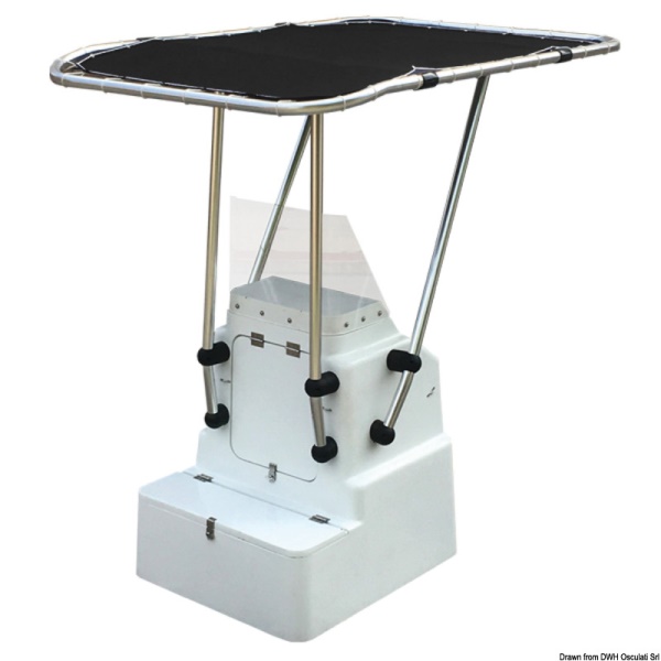 Osculati 48.193.00 T-Top Professionale In Alluminio roll bar e t top